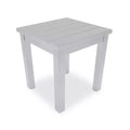 Covers&All Studio 20 in Square End Table, Pearl River Grey Wicker Finish
