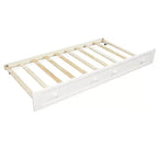 Luxystar Letto a Giorno in Legno con Letto Estraibile Facile da Aprire per Camera da Letto e Soggiorno