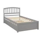 Letto a piattaforma singolo Luxystar con letto estraibile per appartamento e camera degli ospiti