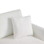 Divano Sezionale Moderno Oversize EHMKNP - Divano di Lusso a L con 5 Posti e Chaise Longue Rivestito in Ciniglia