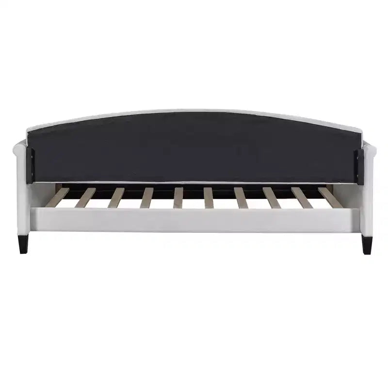 Letto a giorno matrimoniale moderno di lusso trapuntato con bottoni Luxystar per soggiorno e camera degli ospiti