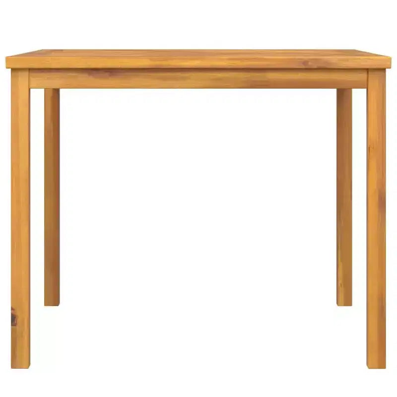 vidaXL Tavolo da Giardino Marrone in Legno Massello di Acacia 90x90 cm