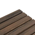 vidaXL Tavolo da giardino per esterno terrazza balcone in legno massello di abete