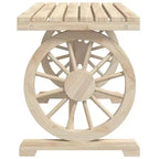 vidaXL Tavolo da giardino per esterno terrazza balcone in legno massello di abete