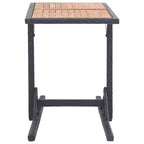 vidaXL Tavolo da Pranzo da Esterno in Rattan PE con Piano in Vetro