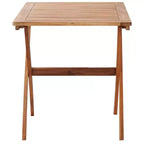 vidaXL Tavolo da Giardino 110x67x74 cm in Massello di Acacia