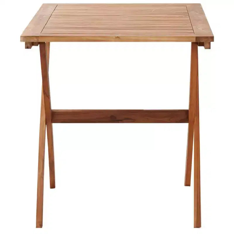 vidaXL Tavolo da Giardino 110x67x74 cm in Massello di Acacia