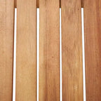 vidaXL Tavolo da Giardino 110x67x74 cm in Massello di Acacia