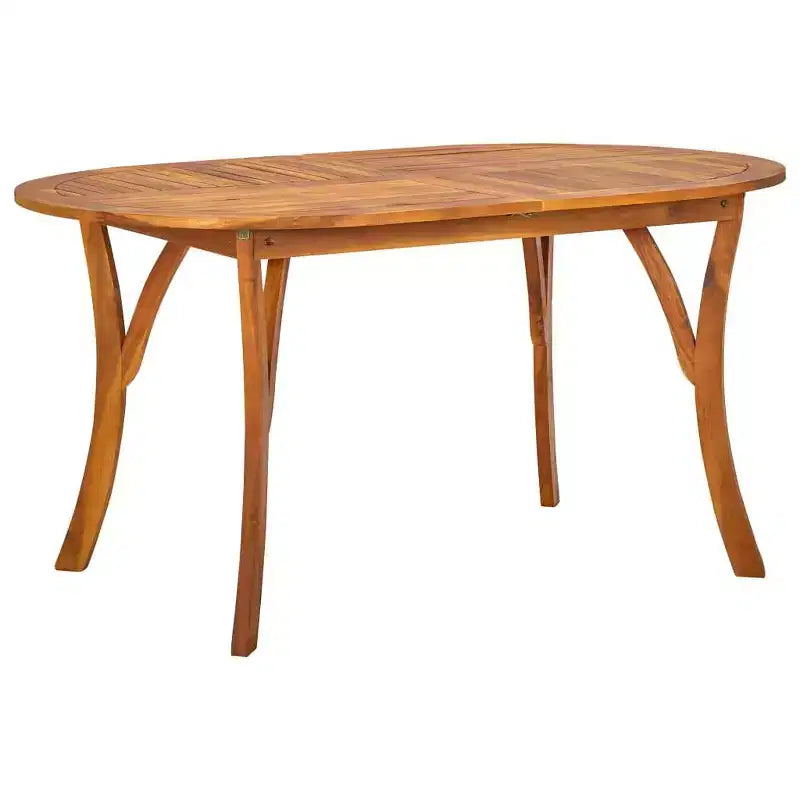 vidaXL Outdoor Dining Table Patio Table Garden Porch Furniture Solid Acacia Wood