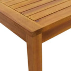 vidaXL Tavolo da giardino 110x55x67 cm in massello di acacia
