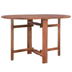 vidaXL Tavolo da giardino 120x70x74 cm in massello di acacia