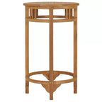 vidaXL Tavolo da Bar 60 cm in Legno Massello di Teak