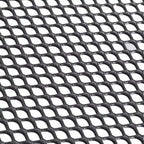 vidaXL Tavolo da Esterno Tavolo da Giardino Pieghevole da Patio con Design a Rete in Acciaio