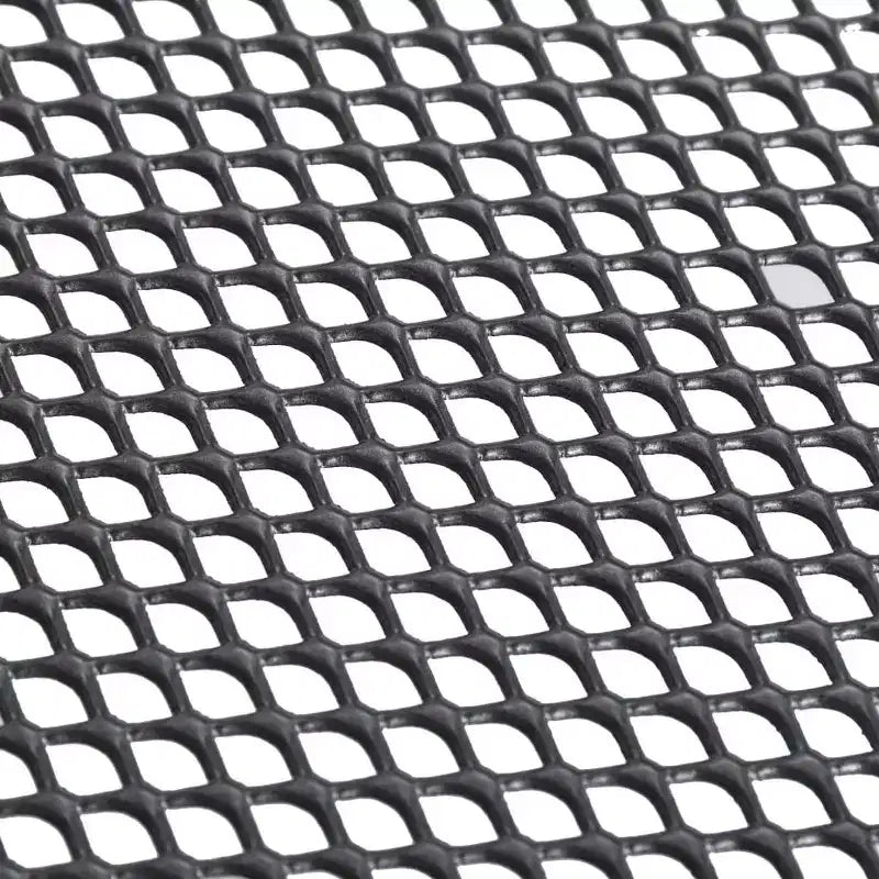 vidaXL Tavolo da Esterno Tavolo da Giardino Pieghevole da Patio con Design a Rete in Acciaio