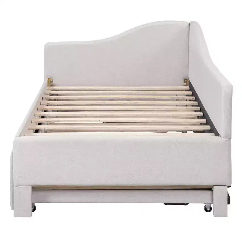 Luxystar Divano Letto a L Imbottito Matrimoniale con Letto Estraibile a Scomparsa per Soggiorno
