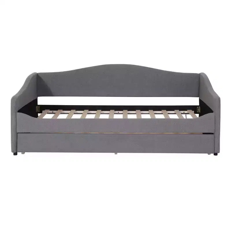 Letto a giorno in pile Teddy Luxystar per materasso singolo con luci LED e letto estraibile a rotelle