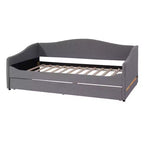 Letto a giorno in pile Teddy Luxystar per materasso singolo con luci LED e letto estraibile a rotelle