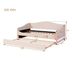 Letto a giorno in pile Teddy Luxystar per materasso singolo con luci LED e letto estraibile a rotelle