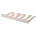 Letto a giorno in pile Teddy Luxystar per materasso singolo con luci LED e letto estraibile a rotelle