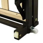 Letto a giorno imbottito Luxystar Twin Size con letto estraibile a scomparsa per soggiorno e camera degli ospiti