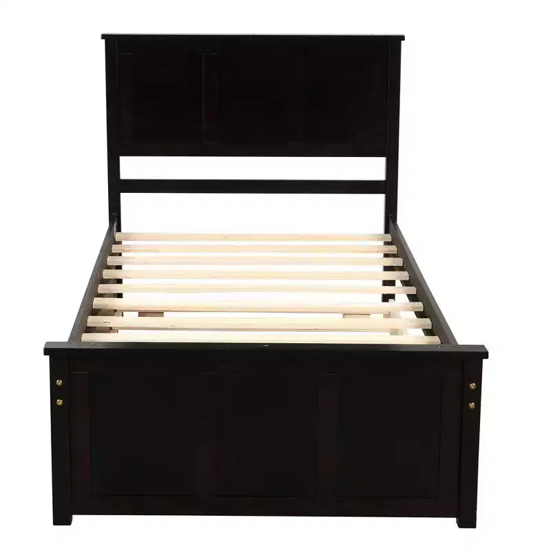 Letto a piattaforma con contenitore, telaio misura piazza e mezza, set telaio divano letto e letto estraibile piazza e mezza, divano letto e letto a rotelle con rotelle a scomparsa