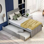 Letto a piattaforma con contenitore, telaio misura piazza e mezza, set telaio divano letto e letto estraibile piazza e mezza, divano letto e letto a rotelle con rotelle a scomparsa
