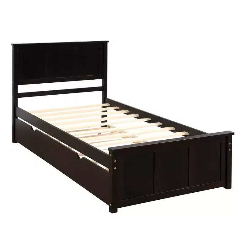 Letto a piattaforma con contenitore, telaio misura piazza e mezza, set telaio divano letto e letto estraibile piazza e mezza, divano letto e letto a rotelle con rotelle a scomparsa