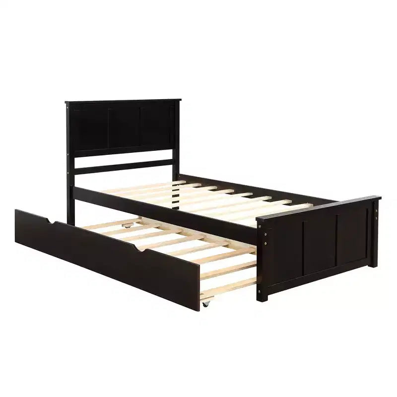 Letto a piattaforma con contenitore, telaio misura piazza e mezza, set telaio divano letto e letto estraibile piazza e mezza, divano letto e letto a rotelle con rotelle a scomparsa