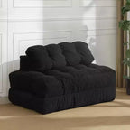 Divano Letto Pieghevole 3 in 1 COZONY, Poltrona da Pavimento Pieghevole con Cuscino, Futon da Pavimento in Velluto a Coste, Letto Pieghevole in Schiuma Sminuzzata per Soggiorno/Camera da Letto