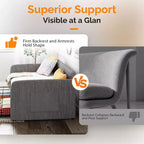 Letto a una piazza e mezza Karl Home Gray Twin Daybed con rivestimento in ciniglia e cassetti portaoggetti