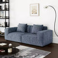 Sectional Cloud Couch, Convertible Tofu Block Sofa Floor Sofa Bed Armrest Comfy Sleeper Sofa, for Living Room Bedroom