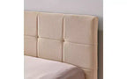 Lettino da giorno matrimoniale in velluto TUYOHW Mid-Century, divano letto imbottito con struttura in legno di eucalipto, letto trapuntato con testiere