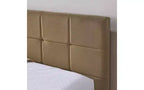 Lettino da giorno matrimoniale in velluto TUYOHW Mid-Century, divano letto imbottito con struttura in legno di eucalipto, letto trapuntato con testiere