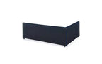 Divano letto in velluto TUYOHW Mid-Century, struttura del divano letto imbottito con piattaforma in legno di eucalipto, letto matrimoniale trapuntato con testiere