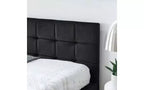 Divano letto in velluto TUYOHW Mid-Century, struttura del divano letto imbottito con piattaforma in legno di eucalipto, letto matrimoniale trapuntato con testiere