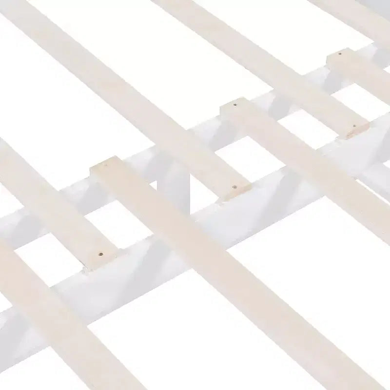 Luxystar Moderno Divano Letto in Legno con Letto Estraibile e 2 Cassetti Contenitori per il Soggiorno