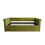 Christopher Knight Home Upholstered Tufted Button Velvet Daybed with Trundle