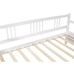 Luxystar Divano Letto Moderno in Legno Queen Size con 2 Cassetti Contenitori