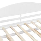 Letto da giorno matrimoniale Luxystar con letto estraibile e baldacchino