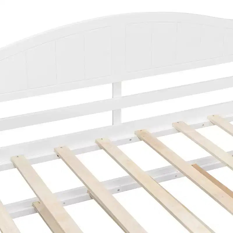 Letto da giorno matrimoniale Luxystar con letto estraibile e baldacchino