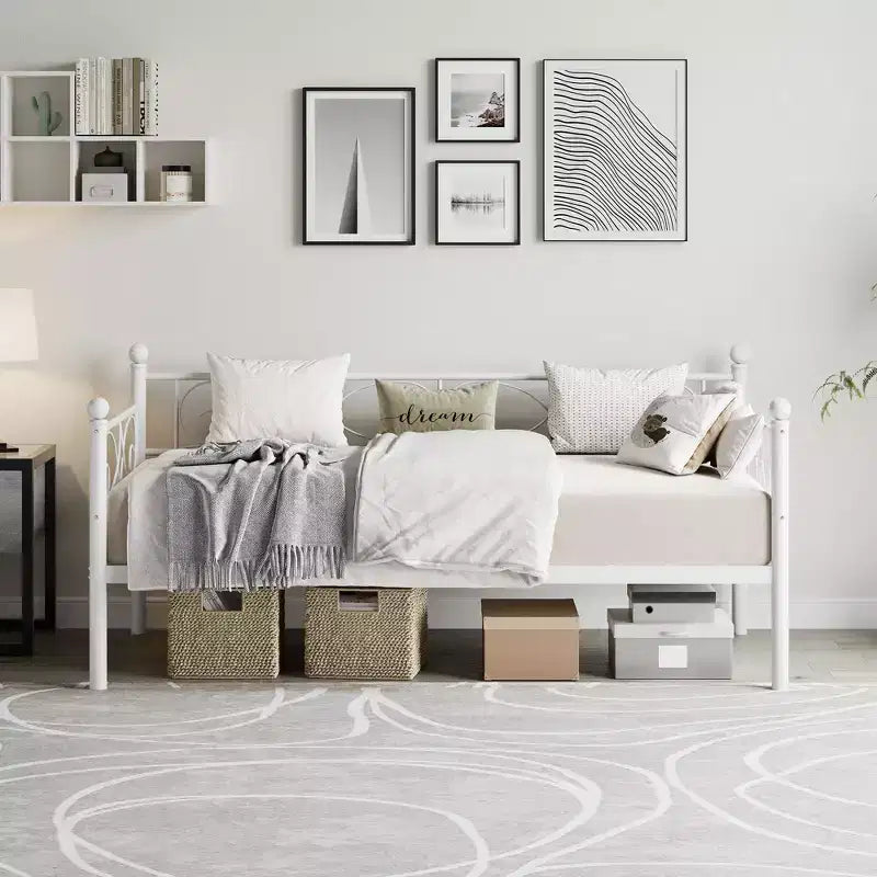 Telaio per divano letto, Telaio per divano letto in metallo, Doghe in metallo resistente, Divano letto per soggiorno, camera da letto, camera degli ospiti, salvaspazio