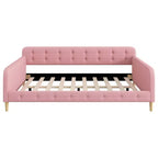 Letto a giorno matrimoniale moderno imbottito in lino Luxystar