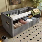 Divano letto singolo imbottito, Struttura letto singolo con contenitore idraulico, Struttura letto divano in velluto con schienale trapuntato