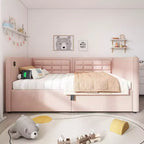 Divano letto singolo imbottito, Struttura letto singolo con contenitore idraulico, Struttura letto divano in velluto con schienale trapuntato