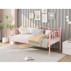Moderno Divano Letto a Cuore per Due Persone con Rete Estraibile, Doghe in Acciaio Resistenti, Silenzioso, Salvaspazio, Struttura per Divano Letto per Camera da Letto, Soggiorno