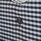 Bellemave Lettino a Giorno Gingham Full Size con Porta USB e Letto Estraibile, Struttura Letto a Onde per Camera da Letto e Soggiorno.