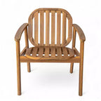 Christopher Knight Home Priya Set da pranzo da esterno 7 pezzi in legno di acacia con tavolo rettangolare a doghe in stile rustico