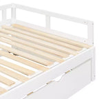 Luxystar Letto a Giorno Moderno da Una Piazza e Mezza a Due Piazze con Letto Estraibile