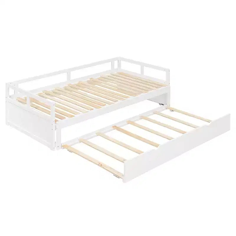 Luxystar Letto a Giorno Moderno da Una Piazza e Mezza a Due Piazze con Letto Estraibile