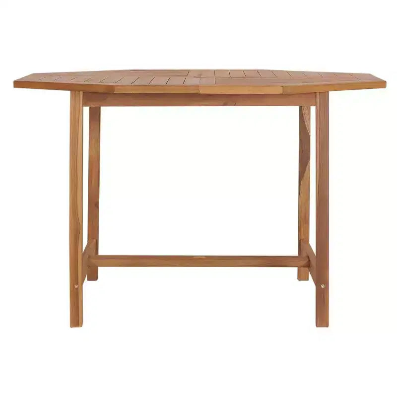 vidaXL Tavolo da Giardino Teak Legno Massello di Teak Resistente
